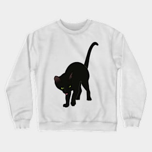 Black Cat Crewneck Sweatshirt